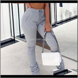 Running Loozykit Street Style Leggings Sweatpants For Women Dstring Casual Extra Pants Winter Thick Warm Long Trousers1 5Llhj Htfc6