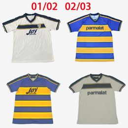 football collection UK - 2001 2002 2003 RETRO Parma soccer jerseys Vintage Classic 01 02 03 Collection Calcio football shirts #10 NAKATA CRESPO ADRIANO BOGHOSSIAN F.CANNAVARO BOLANO
