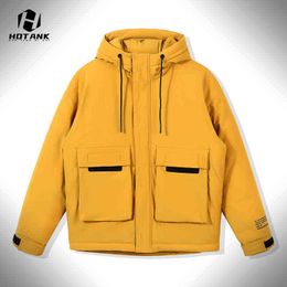 High Quality 90% White Men's Duck Down Jacket Parkas Thicken Thermal Puffer Coat Casual Down Jackets Men Winter Snow Overcoat Y1103