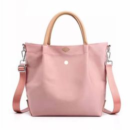 4 Colors Outdoor Bag Oxford Fabric Yoga Handbag Shoulder Classic Portable Shopping Bags Fittness Pouch for Women Ladies Fitness Waterproof