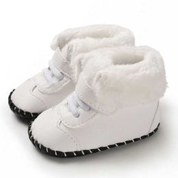 Baywell Winter Baby Boy Girl Warm Anti-slip Boots Casual Toddler Soft Soled Sneakers G1023