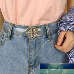 Women's Cute Transparent Belt Female Heart Buckle Waist Strap Sweet Belt Fashion Waistband Ladies Jeans Dress Harajuku Belt Factory price expert design Quality