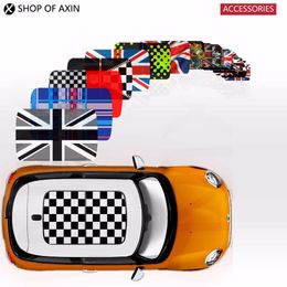 style sun roof Graphics stickers Sunroof for MINI Cooper clubman countryman hardtop R50 R53 R55 R56 R60 R61 F54 F55 F56 F60