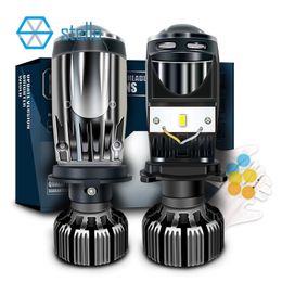 STELLA H4/9003/HB2 mini led lens lamp high/dipped beam projector Car Headlight Bulbs 3000k 4300k 6000k 8000k light bulb for auto