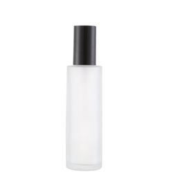 2021 20/30/40/50ml Essence Oil Lotion Pump Bottle Glass Bottle Cosmetic Containers Bottle Frosted White Clear colors