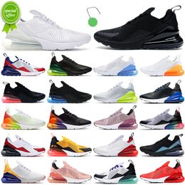 36-45 Running Shoes Des Chaussures Mens Womens Rainbow Tea Berry Violet Black Volt Core White University Blue Orange Men Women Trainers Sneakers