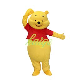 Mascot doll costume High quality animation birthday party bear mascot costume Halloween Fancy Party Dress Mascot costume