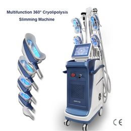 Vertical Multifunction sculpting fatfreeze machine 5 Handles lose weight cryo Body Sculpt Cryolipolysis Fat Freezing Slimming Machines
