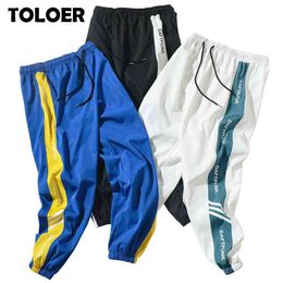 Streetwear Men's Jogger Harem Pants Hip Hop Casual Sportswear Male Track Pants Joggers Trousers Fashion Harajuku Men Pants 4XL 210406