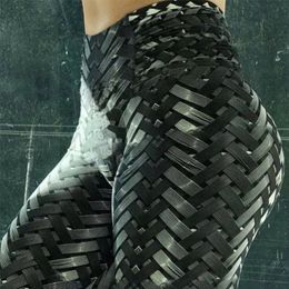Sport Yoga Outfit Pant Women Woven Printed Pants Sexy Outdoor Running Fitness Leggings Breathable Quick Dry Trousers