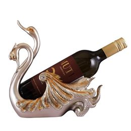 Tabletop Wine Racks Antique Design Animal Rack Holder Horse Dancing Girl Figurines Home Decoration Accessories Sundries Storage Crafts