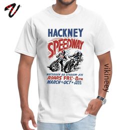 -Top normal camisetas Nova Moda Hackney Speedway Ozzy Osbourne Masculino Tops Tees Confortável Hot Rod Sueter