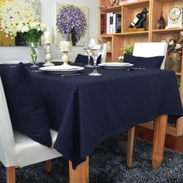 Table Cloth Solid Colour Lace Simple Rectangle Cover Living Room Wedding Birthday Party Tablecloth