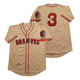 #3 Babe Ruth Jersey Mens Womens Youth All Stitched Custom Baseball Jerseys Cream S-XXXL