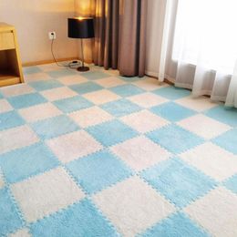 Carpets Decorative Long Lasting Puzzle Exercise Fluffy Floor Foam Mats For Living Room