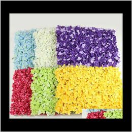 Decoration Event Festive Home & Gardenfestival Supplies 40X60Cm Artificial Flower Backdrop For Wedding Birthday Baby Shower Party Wall Romant