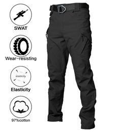 PAVEHAWK Tactical Cargo Pants Men Military Army Combat Trekking Hiking Work Elastic Uniform Paintball Airsoft Casual Trousers 210715