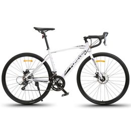 Road Bike Bicycle Single Handlebar Racing 16/27 Speed 700C Aluminium Alloy