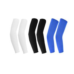 Elbow & Knee Pads 3Pair Cooling Arm Sleeves Sun UV Arms Sleeve For Hiking Golf Cycle Drive Outside Activities