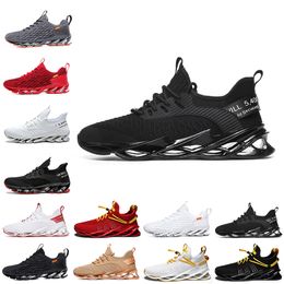 Hotsale Non-Brand men women running shoes Blade slip on black white all red Grey orange gold Terracotta Warriors trainers outdoor sports sneakers