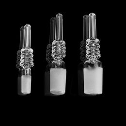 Frosted Quartz Tips Fit Smoking Accessories Nectar Collector 10mm 14mm 18mm Joint Bong Nail Tool for Glass Water Bongs Dab Oil Rigs