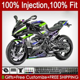 Body Injection Mold For BMW S1000 S-1000 S Black green 1000 RR 2019 2020 2021 Bodywork 21No.71 S 1000RR S-1000RR S1000-RR 19-21 S1000RR 19 20 21 22 OEM Fairing 100% Fit