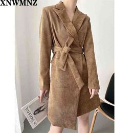 women Autumn Winter Suit Jackets Lady Elegant Asymmetric Long-Sleeved Ladies Coat Female Outerwear Chic Tops 210520
