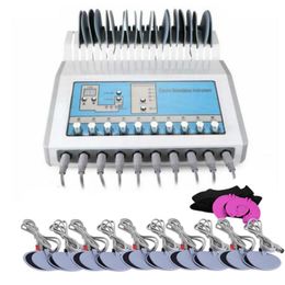 Portable Slim Equipment 10 outputs electrotherapy EMS Infrared body fat slimming muscle electric stimulation instrument