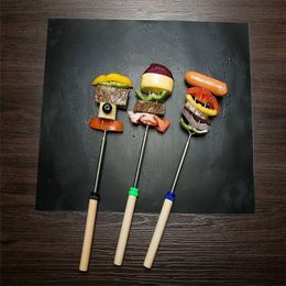 BBQ Grill Mat Reusable Non Stick Barbecue Baking Mats Sheet Grill Foil BBQ Liner Mat for Charcoal, Gas , Electric Grill BBQ Tool DH8566
