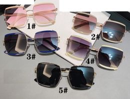 summer ladies uv400 Fashion sunglasses woman Cycling glasse eyeglasses Classic outdoor round Ornamental Sun glasses Eyewear GIRL Beach eyeglass 5colors