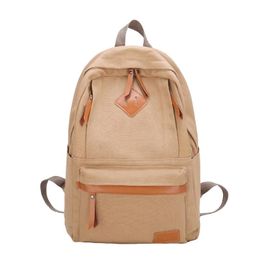 Outdoor Bags Fashion Women Durable Canvas Backpacks School Travel Bag For Teenage Girls Bagpack Rucksack Ladies Mochila