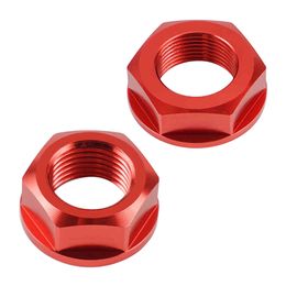 For Honda CRF 250R 450R 250RX 450RX 250X 450X 450L CRF50R Front M16 Rear M22 Wheel Axle Nut Screw Motorcycle Accessories