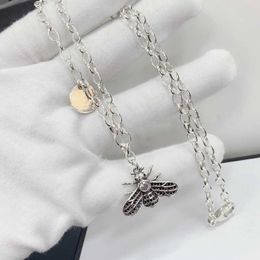 European and American Fashion S925 Sterling Silver Necklace Original Brand High Quality Jewelry Exquisite Female Gift