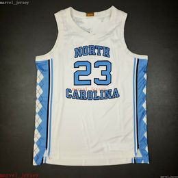 100% Stitched100% Michael Brand UNC Jersey Size L 44 Mens XS-6XL Throwbacks Basketball jerseys Cheap Men Women Youth