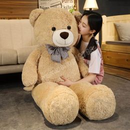 120cm Bear Plush Doll Soft Stuffed Animal Teddy Bear Plush Toys Kids Girls Valentine Lover Birthday Gift