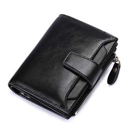 Purses Sendefn Women'S Wallet Coin Leather Small Women Short Zipper Ladies Purse Card Femme 5191-65