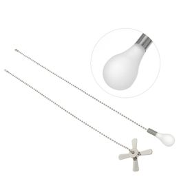 Lamp Covers & Shades 2pcs Ceiling Fan Chain Pulling Switch Pendant Cable Extension