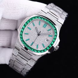 diamond watch mens watch Automatic Mechanical 40mm Sapphire Stainless Steel Strap Waterproof Design Fashion Wristwatches waterproof Montre de luxe