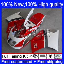 Bodywork White red Kit For SUZUKI SAPC VJ22 VJ23 RGVT250 1994 1995 1996 1997 1998 Body 32No.68 RGVT RGV 250 250CC RGV250 88-98 RGVT-250 RGV-250 94 95 96 97 98 Fairing