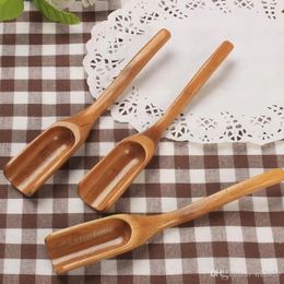 bamboo tea scoop spoon tea tool coffee spoon handy tools Coffee Tea Leaves Spoon JXW057