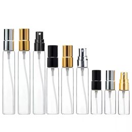 5ML 10ML 15ML Empty Glass Perfume Refillable Bottle Cosmetic Container Mini Essential Oil Bottles