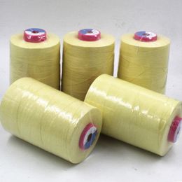 protective equipment Canada - Aramid Fiber Flame-retardant Thread Protective Equipment Sewing Yellow High-speed Yarn