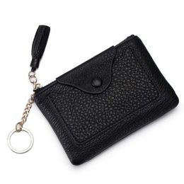 Leather Coin Genuine Purses Korea Purse Women Small Wallet Girls Bag Money Pouch Monedero Mini Men MF-1650