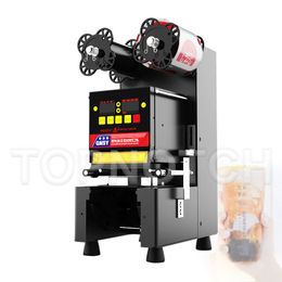 Full Automatic Milk Tea Sealing Machine Kitchen Commercial Cup Sealer Equipment