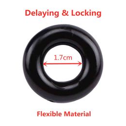 Nxy Cockrings 1pc Training Cock Rings Dildo Sleeve Penis Ring Adult Sex Toys for Man Male Lasting Delaying Locking Ejaculation Exercise 1206