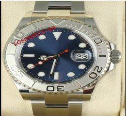 With Box Luxury Watches Sapphire Glass 40mm Automatic watch Blue 126622 Luminous Asia 2813 Mechanical Platinum Stainless Steel Bracelet Waterproof Watch
