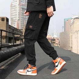 2021 Summer Joggers Hip Pant Star Print Men Harajuku Sweatpant Streetwear Fashion Casual Track Pants Sweat Trousers White Y0927