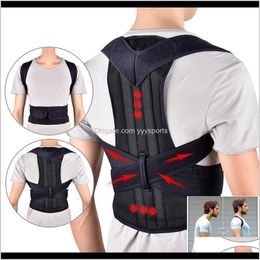 Back Posture Corrector Adjustable Adult Correction Waist Trainer Shoulder Lumbar Brace Spine Support Belt Vest Oybsn Bawwf