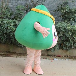 Mascot Costumes Zongzi Mascot Costume Suits Cosplay Party Game Dress Outfits Clothing Advertising Carnival Halloween Easter Festival Adults