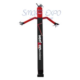 Inflatable Wind Man Air Puppet Dancer 0.46x10m with Custom Logo Printing and Base Blower